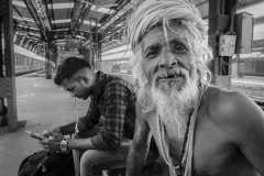 Connections - Waiting passengers at Delhi Junction Railway Station